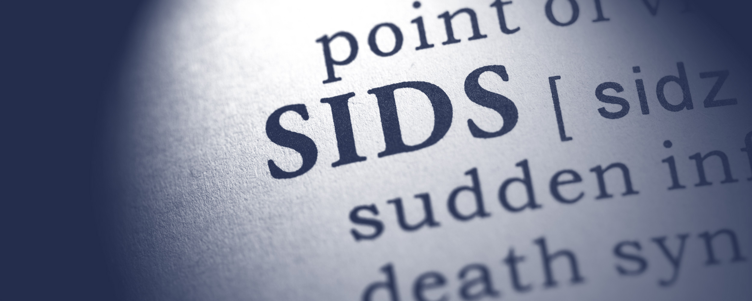 A close up of a dictionary page defining Sids